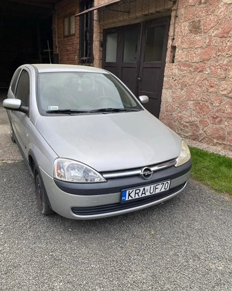 Opel Corsa cena 3500 przebieg: 188000, rok produkcji 2002 z Hajnówka małe 16